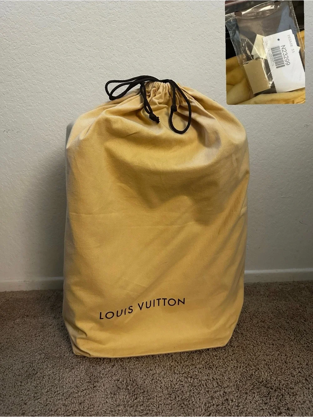 Louis Vuitton Black Damier Luggage